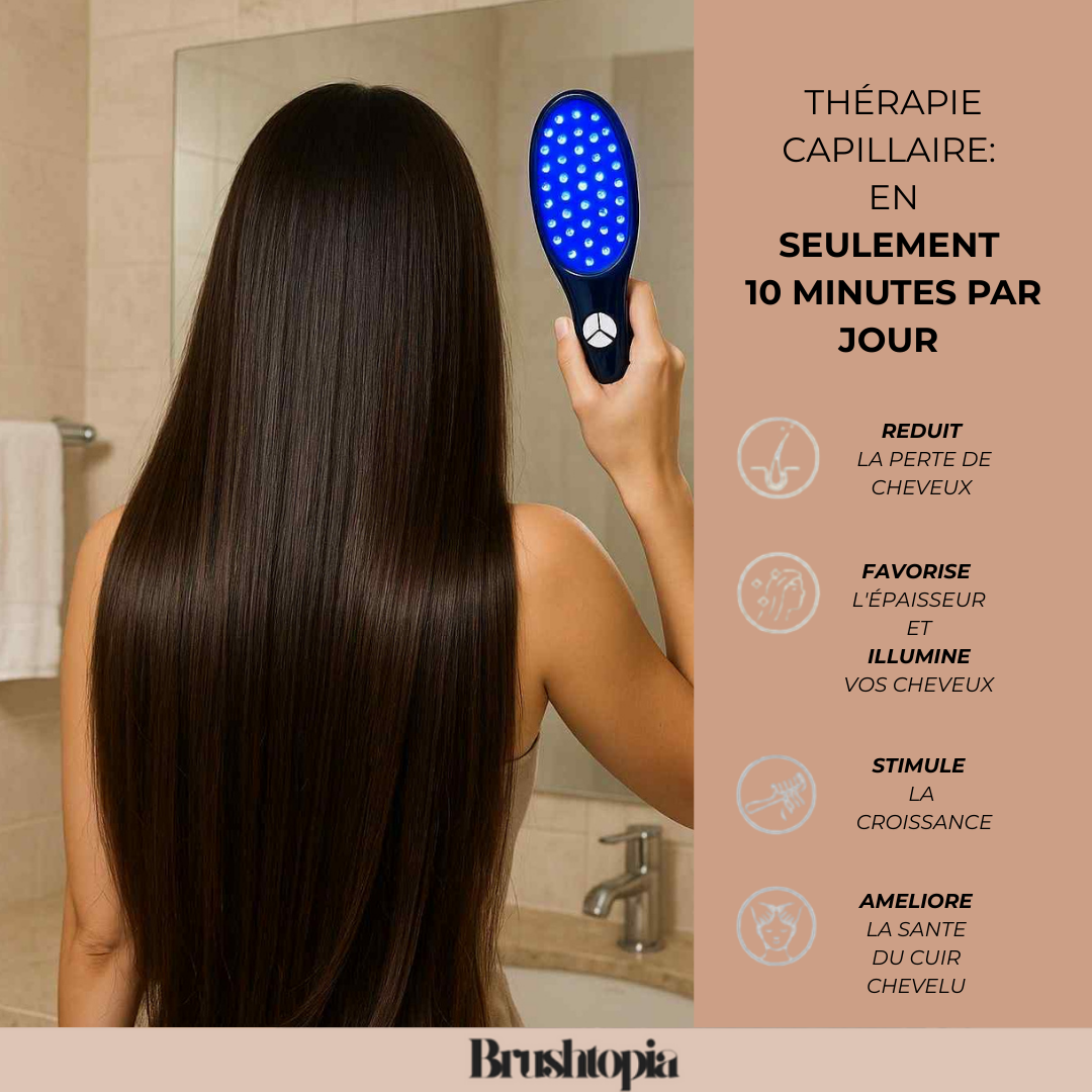 Brushtopia, Le soin nomade capillaire moderne 4 en 1!